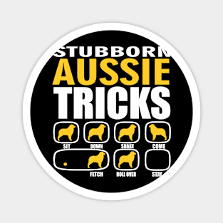 Stubborn Aussie Tricks Magnet